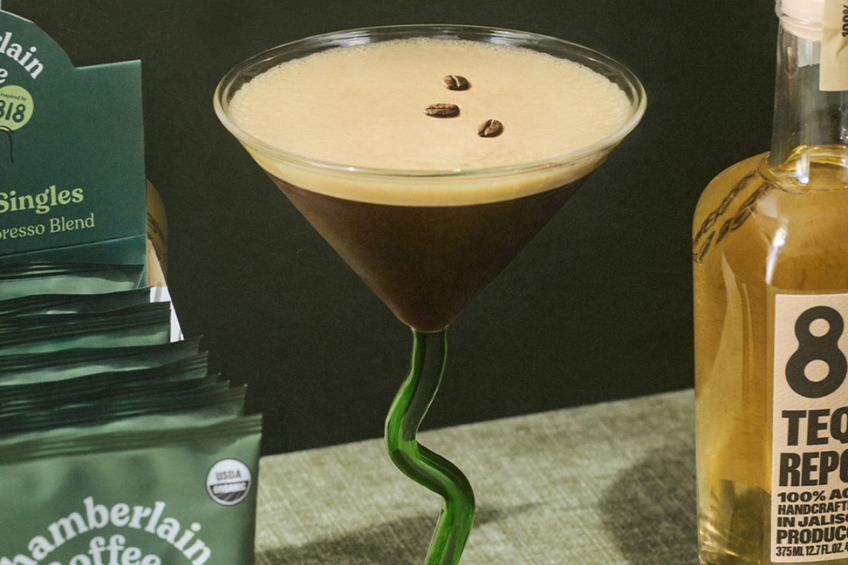 818 Tequila Chamberlain Coffee Espresso Martini