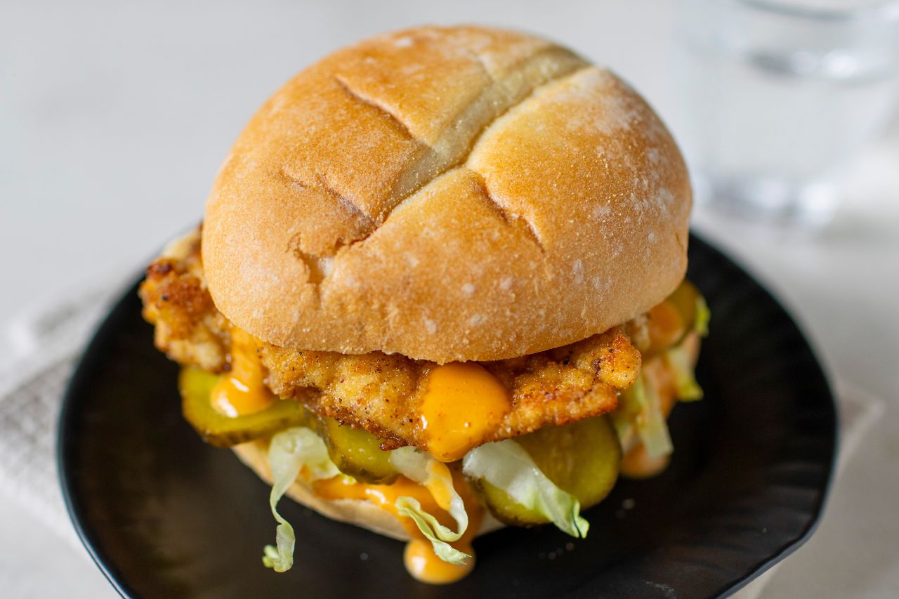 Chicken Schnitzel Sandwich