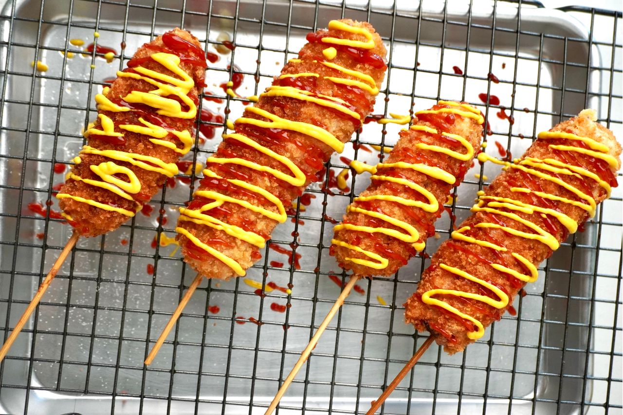 Korean corn dogs