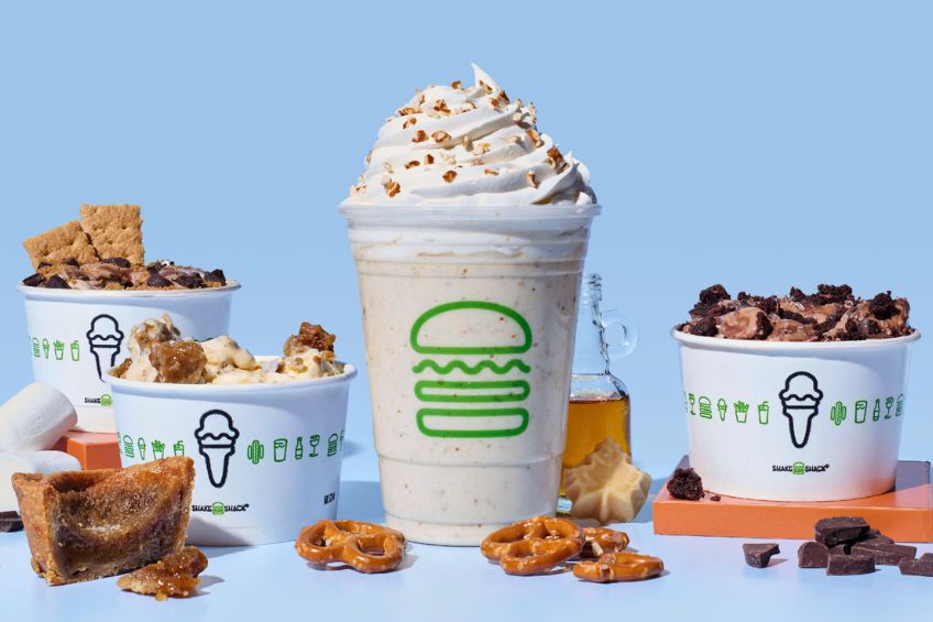 Shake Shack Concretes and shakes.