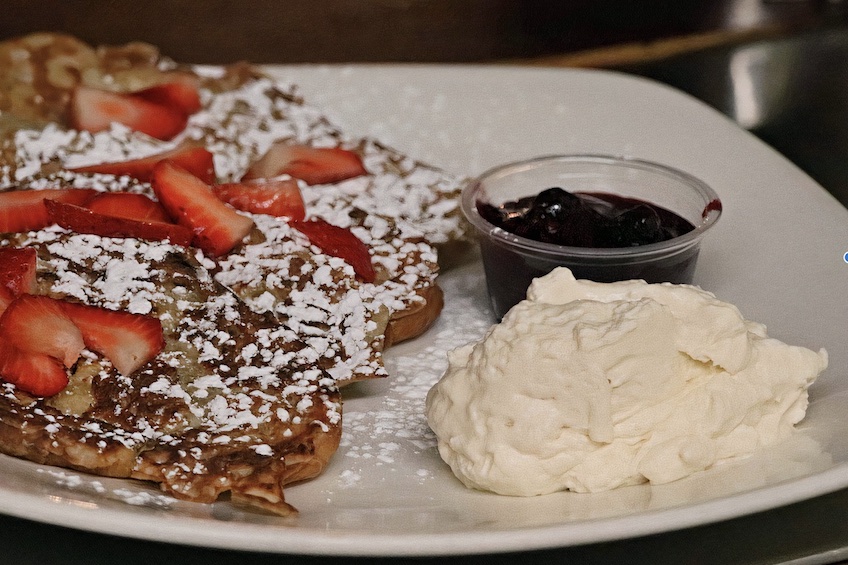 French toast at the Burnt Toast diner