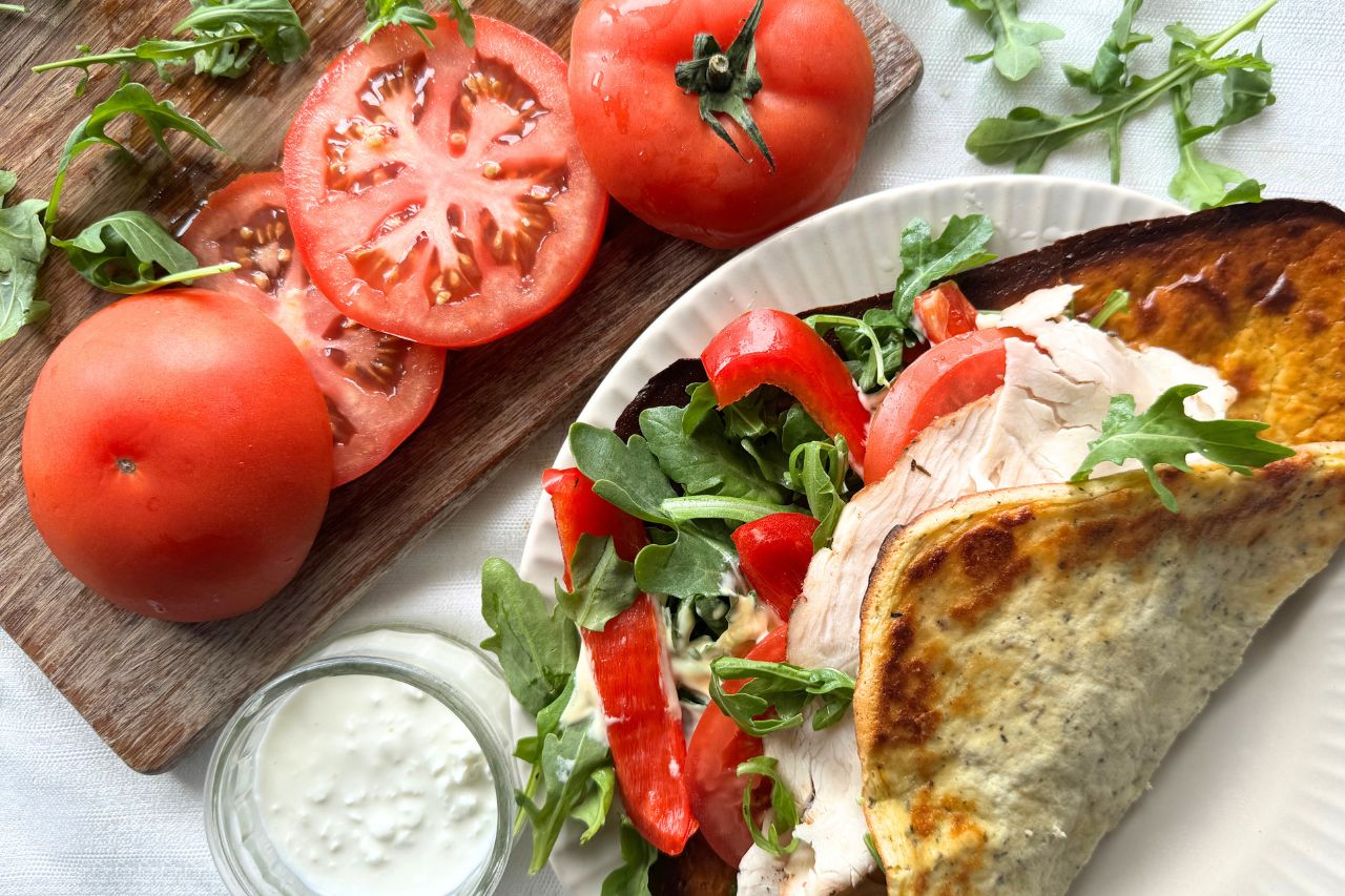 Cottage Cheese Flatbread