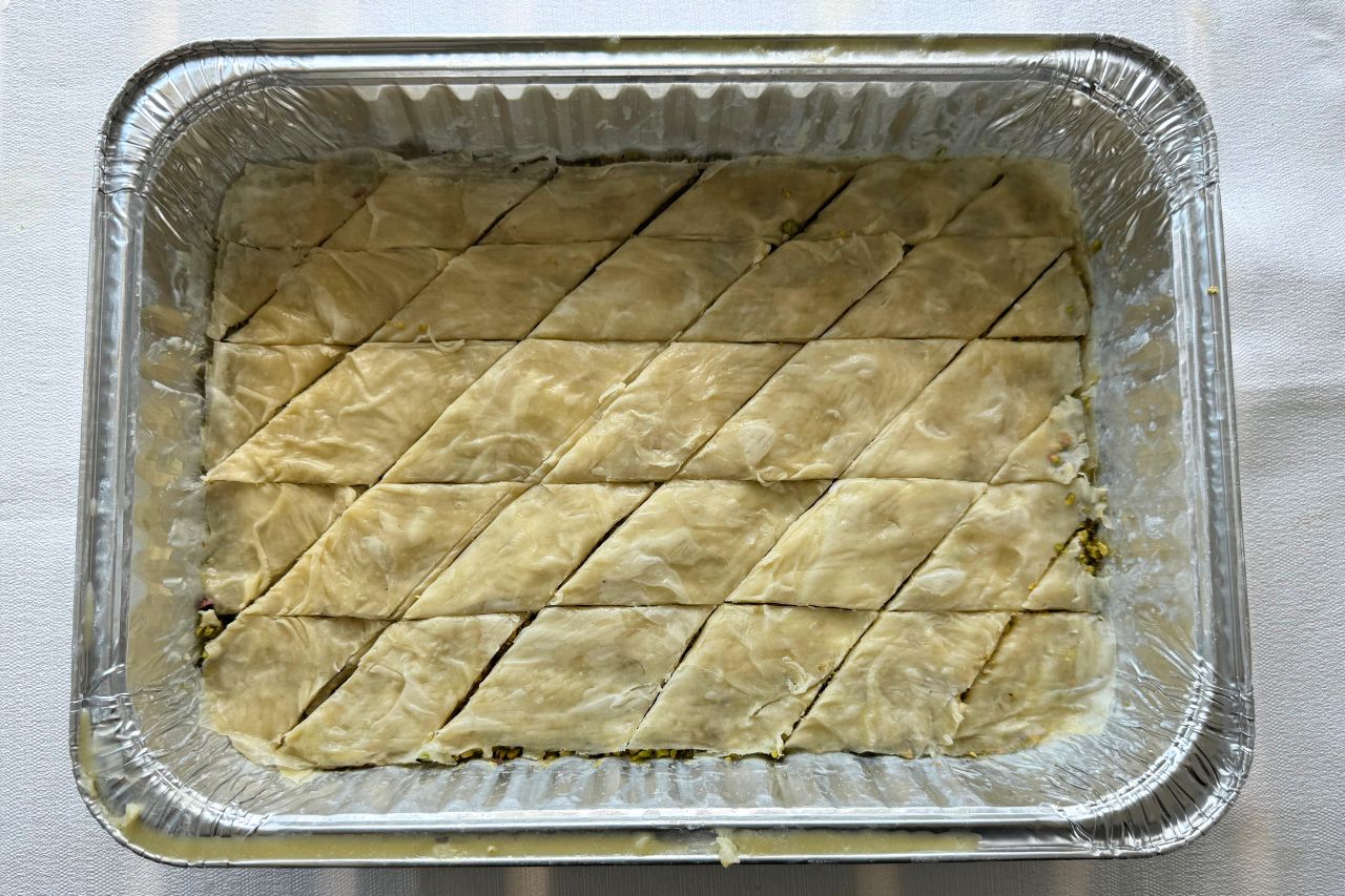 Pistachio baklava