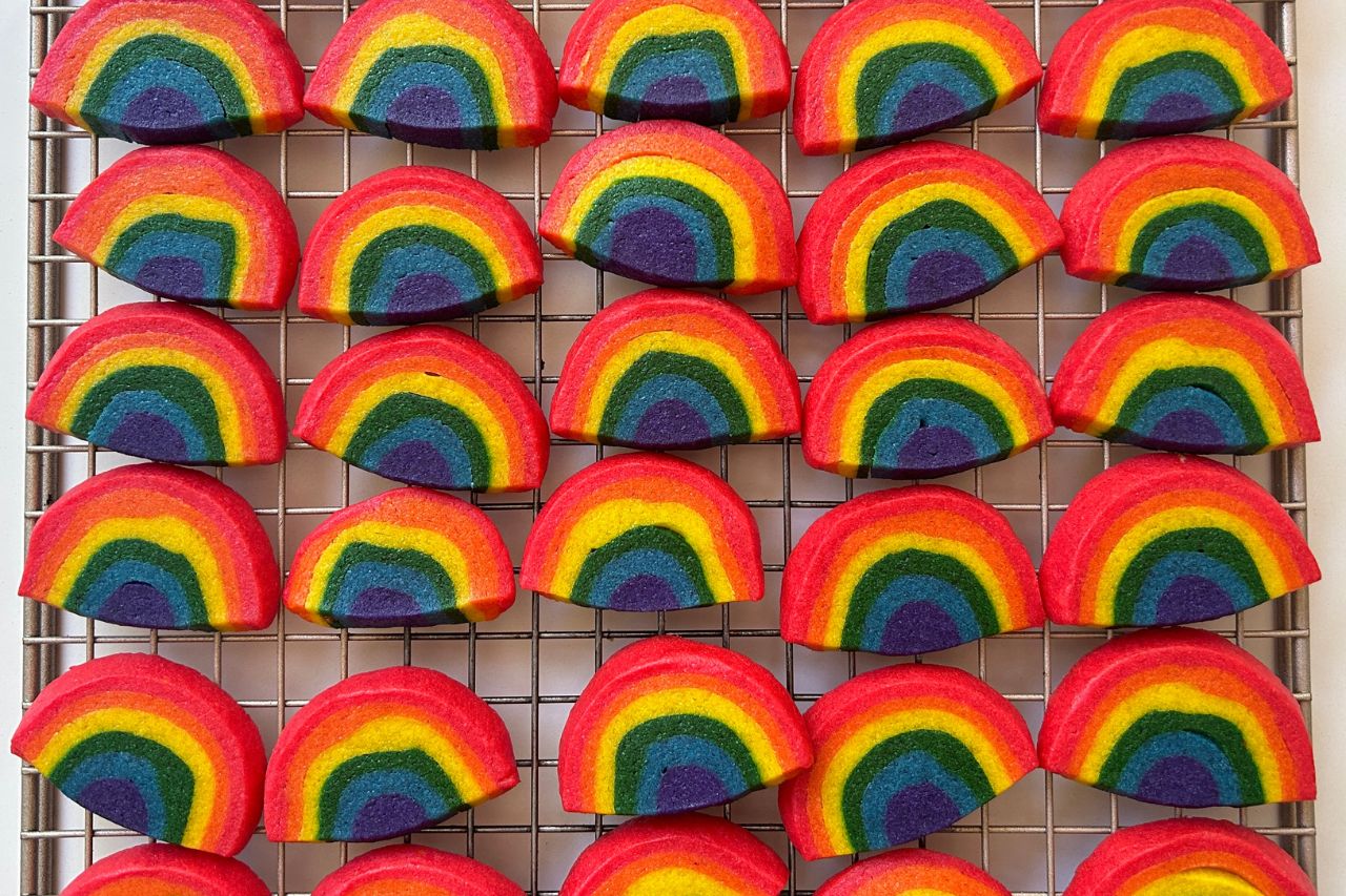 Rainbow cookies