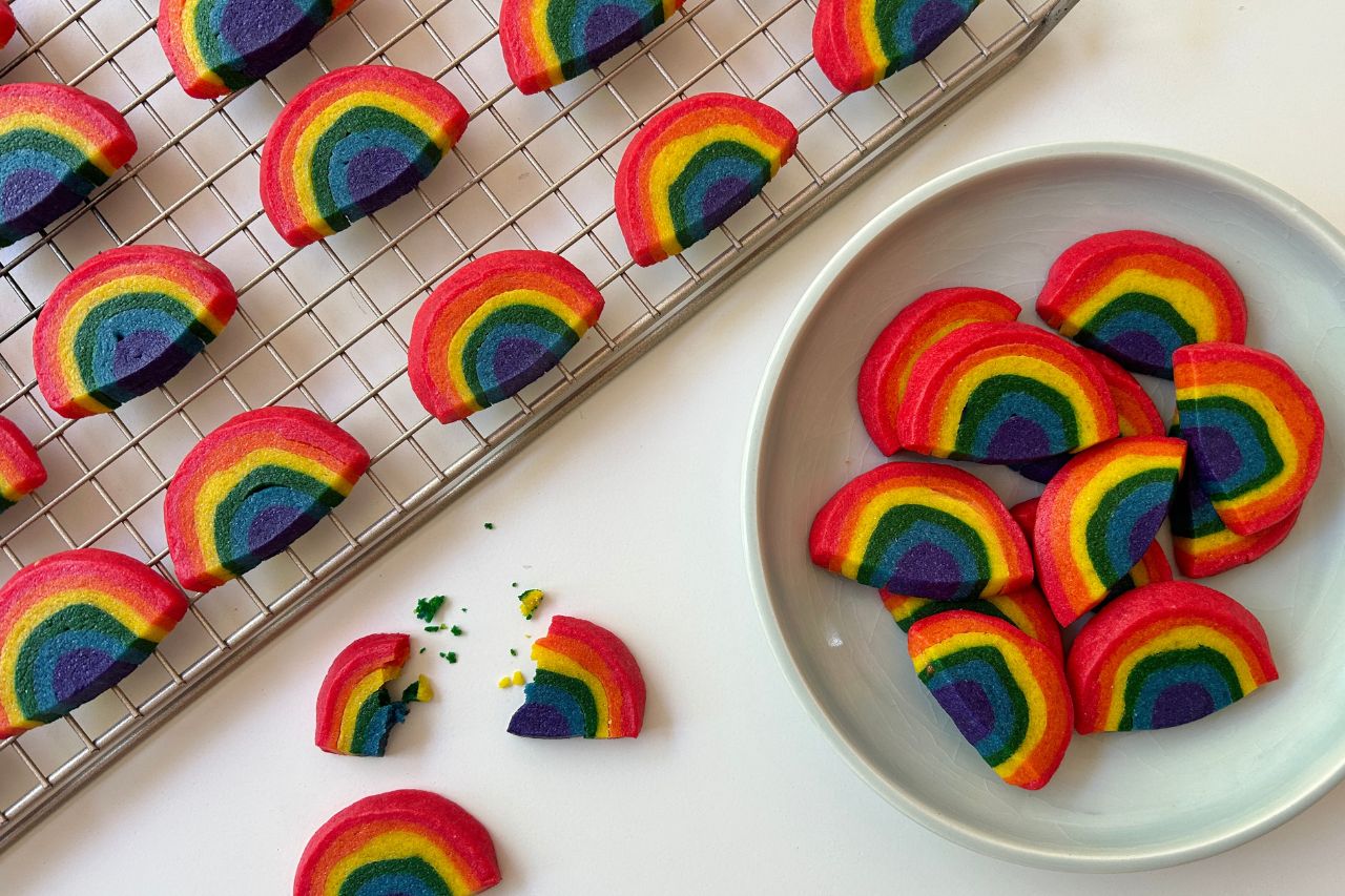 Rainbow Cookies