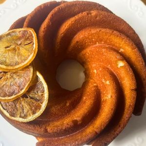 Lemon Greek Yogurt Olive Oil Cake