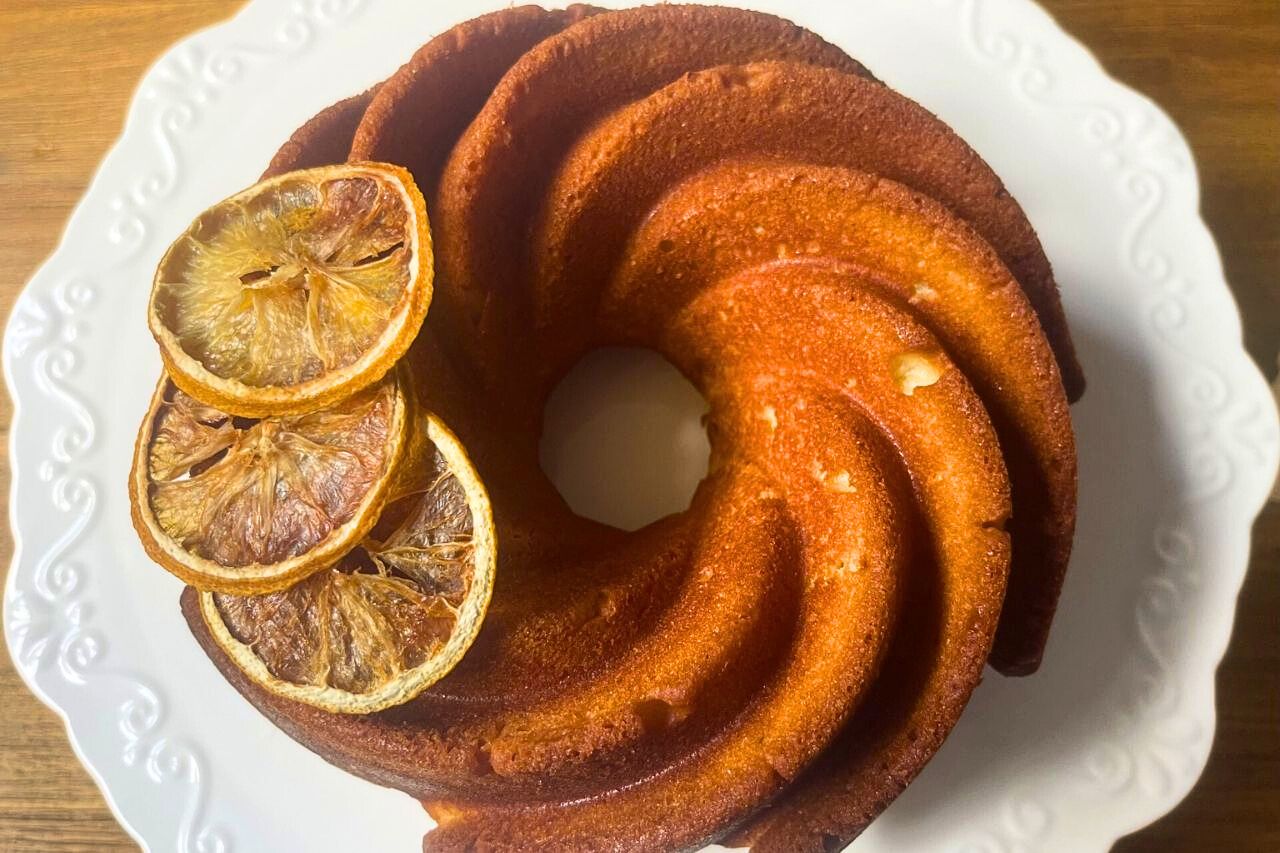 Lemon Greek Yogurt Olive Oil Cake