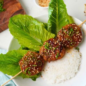 Tsukune (Japanese Chicken Meatballs)