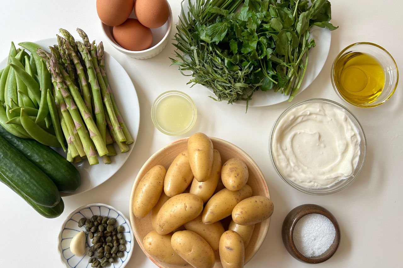 Green Goddess Potato Salad