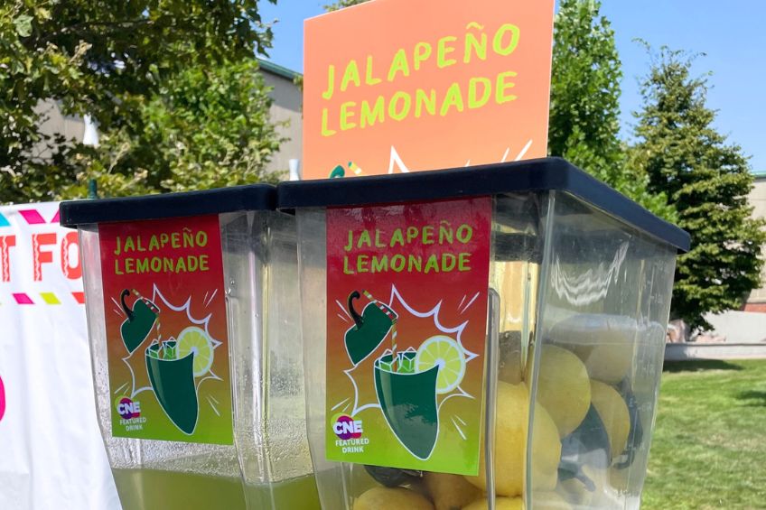 jalapeno lemonade featured at the CNE