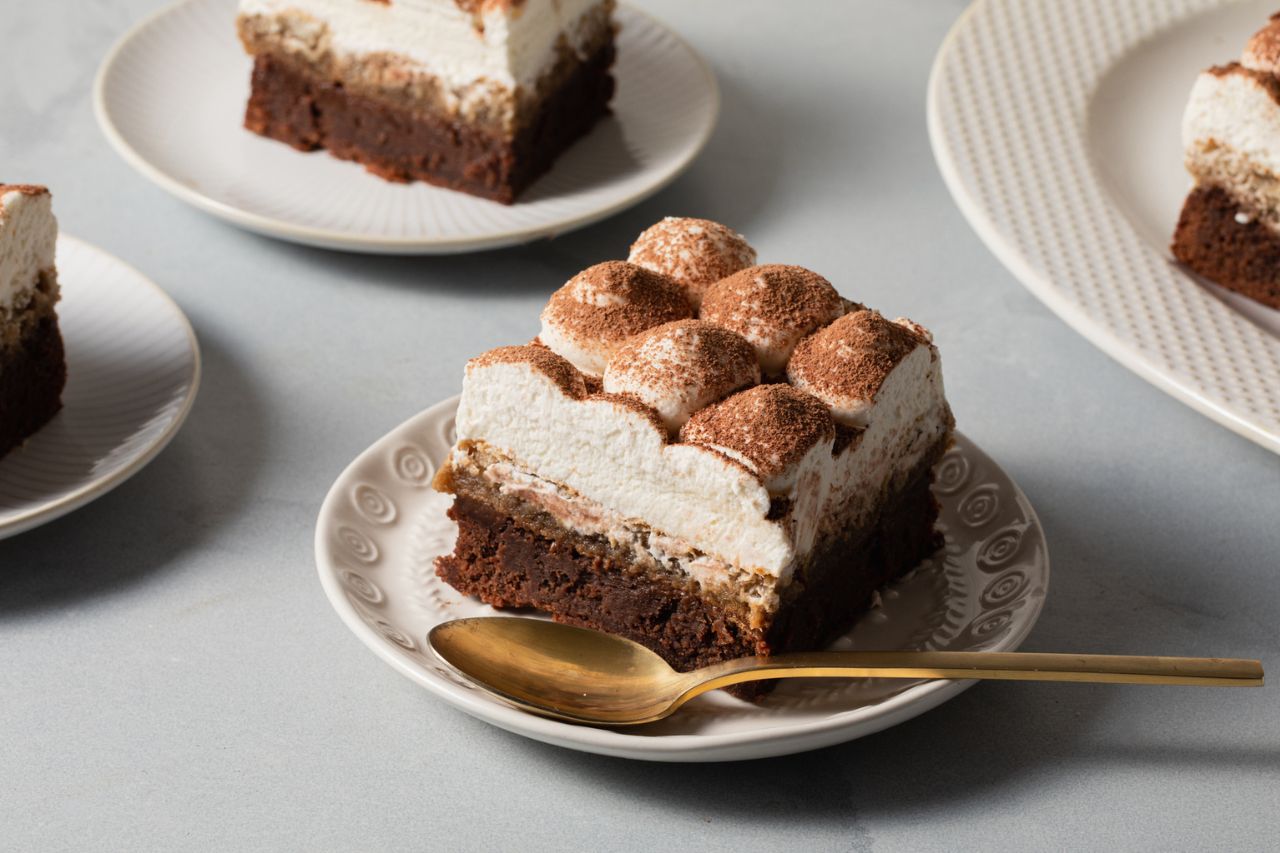 Tiramisu Brownies