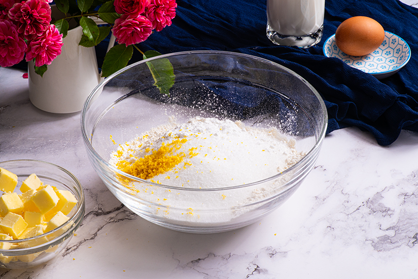 Ingredients in a bowl