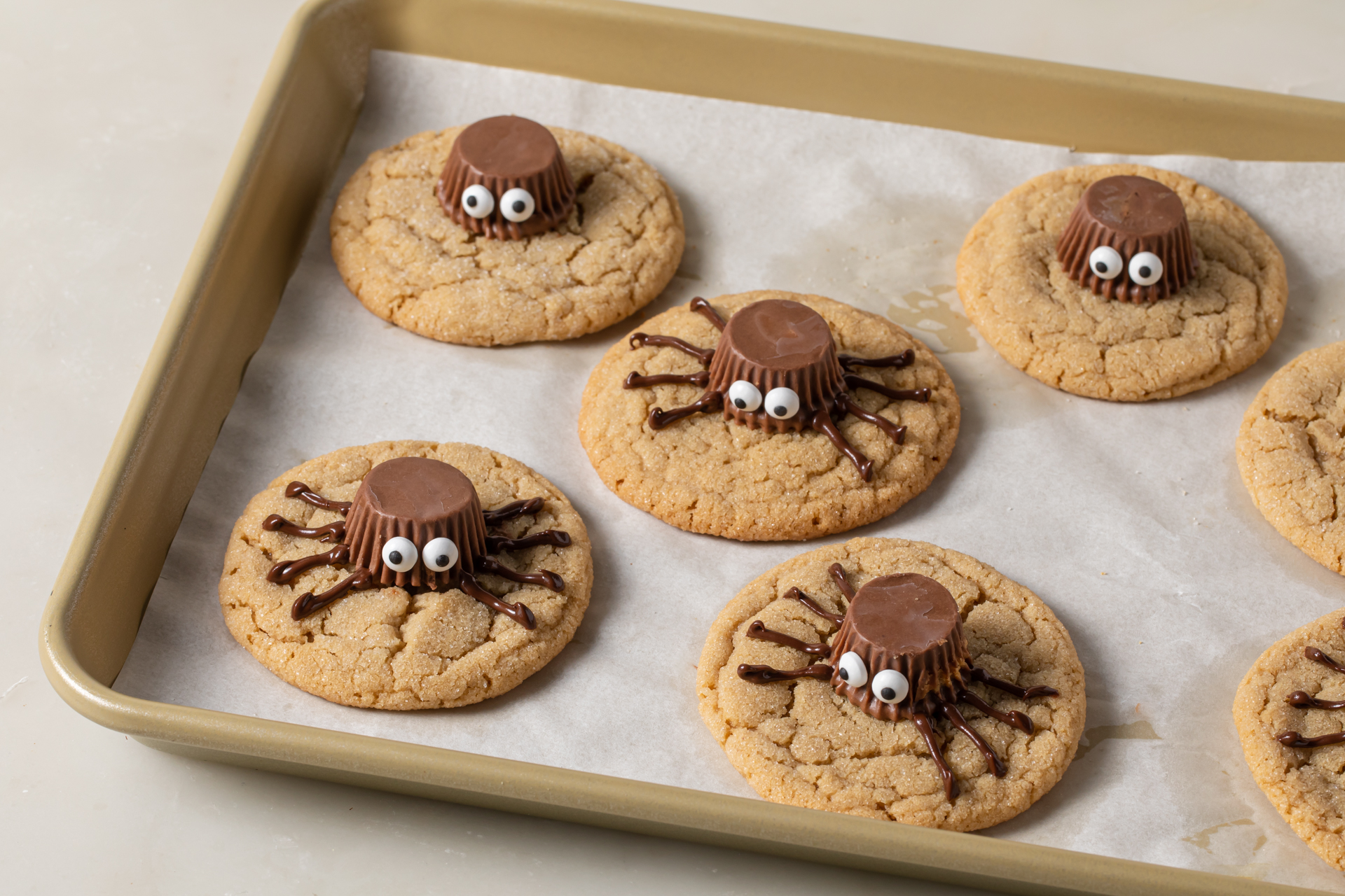 Spider cookies