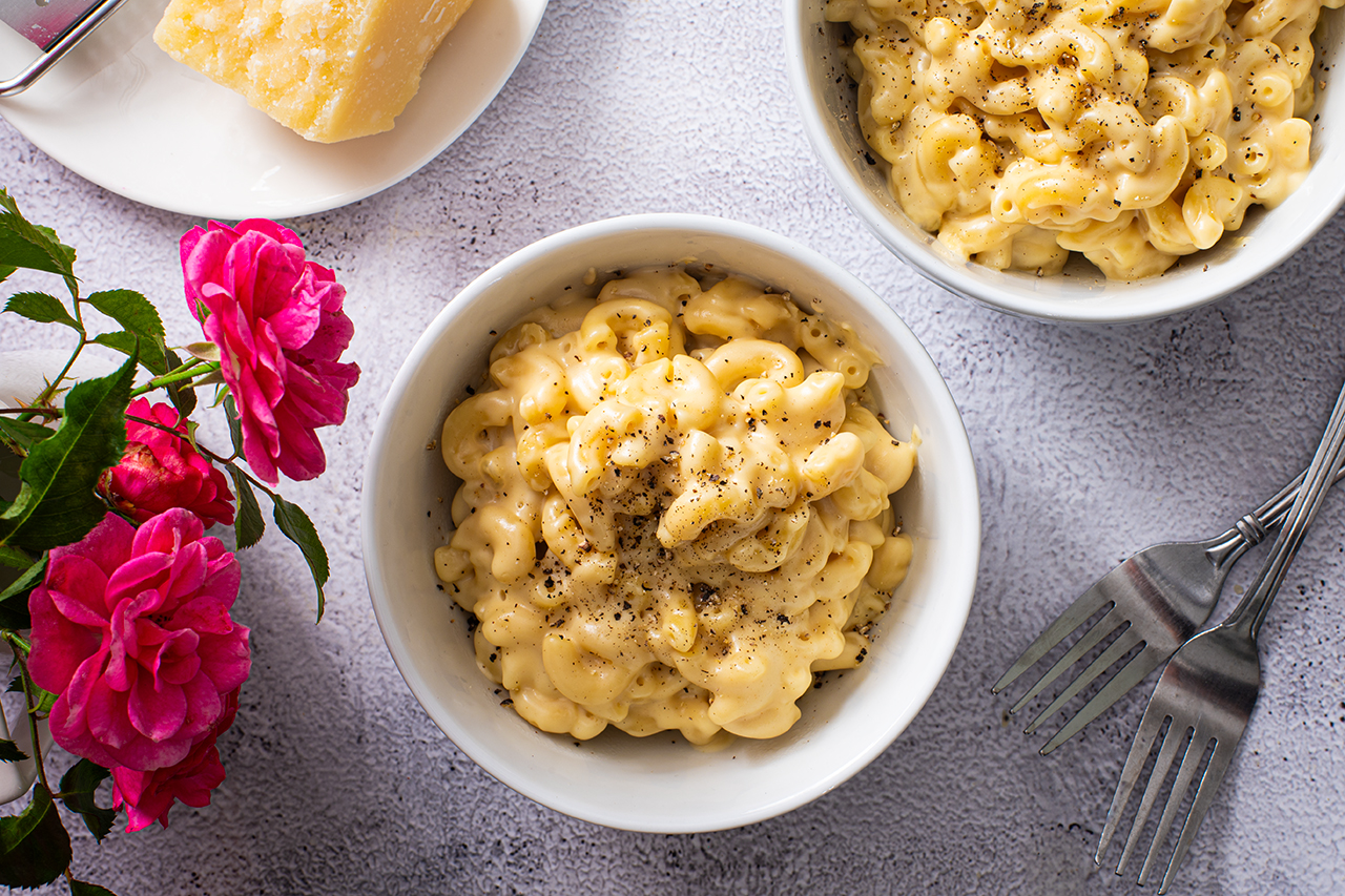 Stovetop mac and cheese