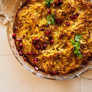 Move Over Latkes - Your Hanukkah Table Needs This Potato Kugel Too