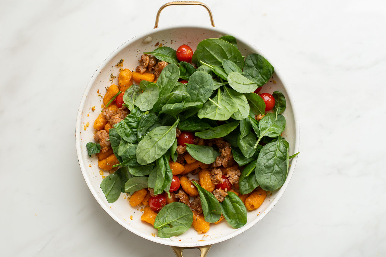 Sweet Potato Gnocchi Casserole