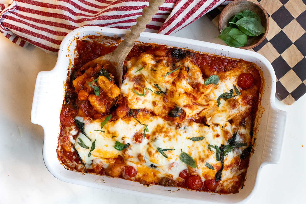 Sweet Potato Gnocchi Casserole