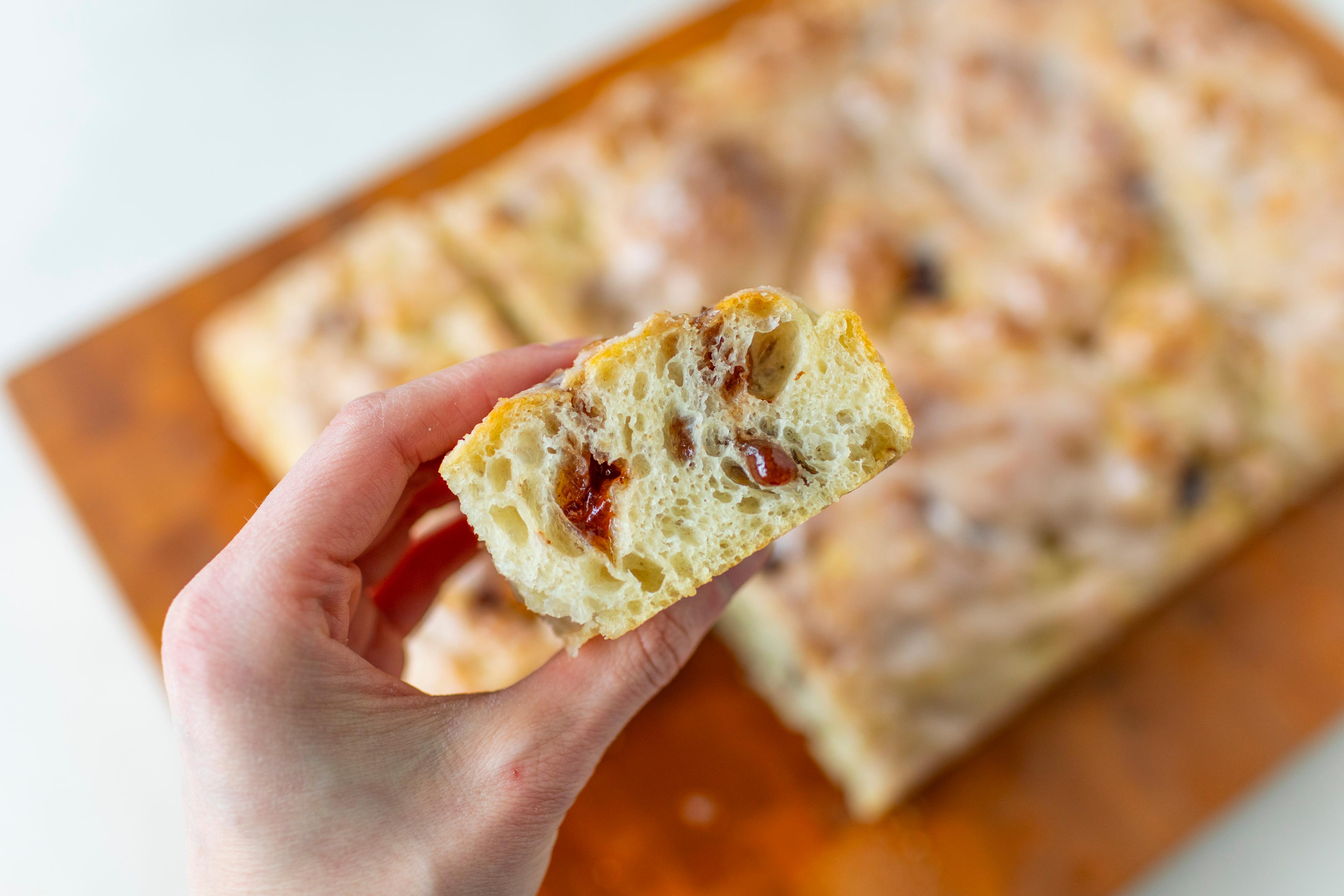 Jelly Donut focaccia