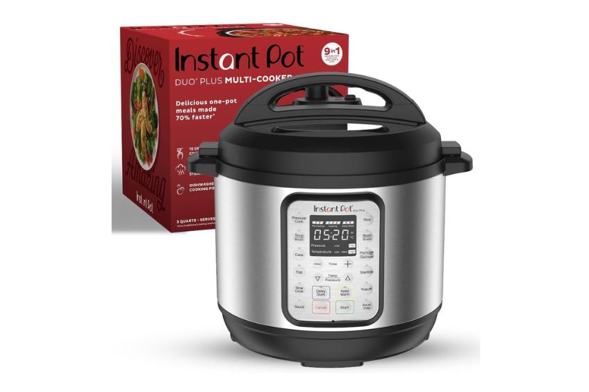 Instant Pot Duo Plus 6 Quart 9-in-1 Electric Pressure Cooker