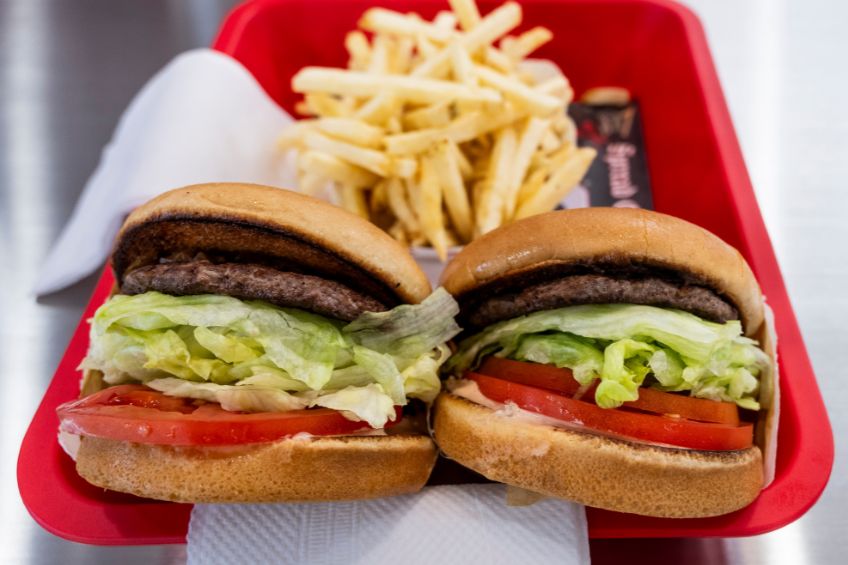 In-n-out burgers and fries