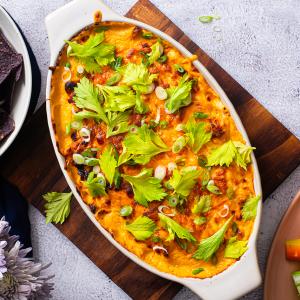 This Hot Buffalo Chicken Dip Recipe is Perfect For Game Day