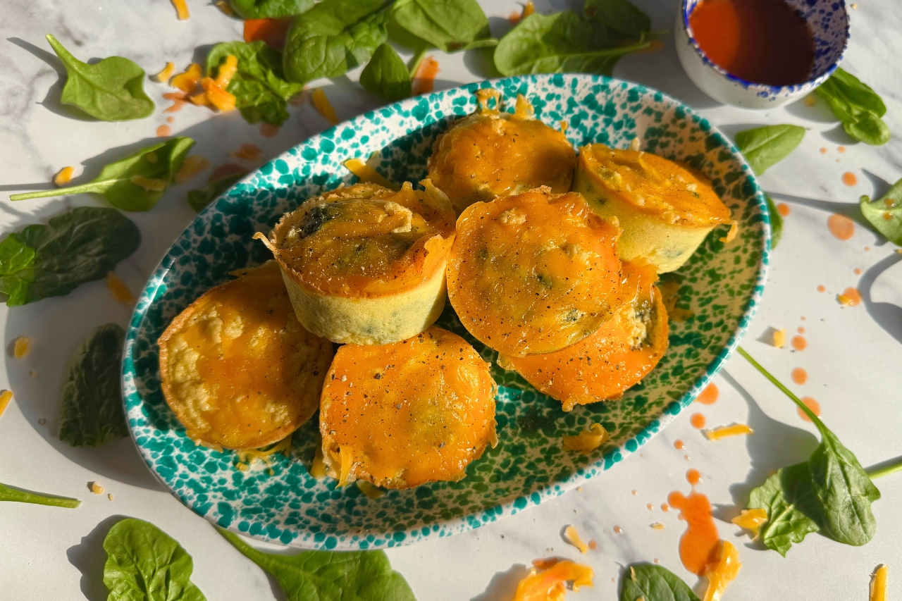 Cottage cheese egg bites
