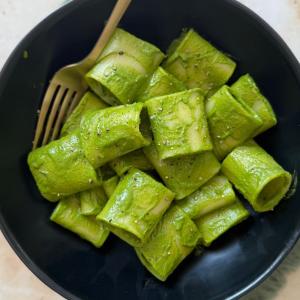 Paccheri with Pistachio Pesto