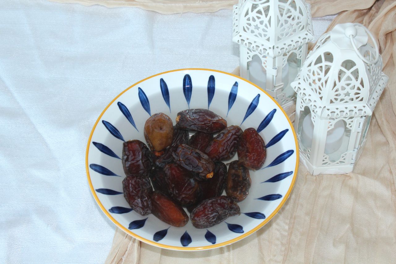 dates soaked in water