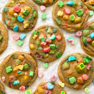 Lucky Marshmallow Cookies