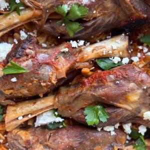 My Greek Grandmother's Braised Lamb With Pasta