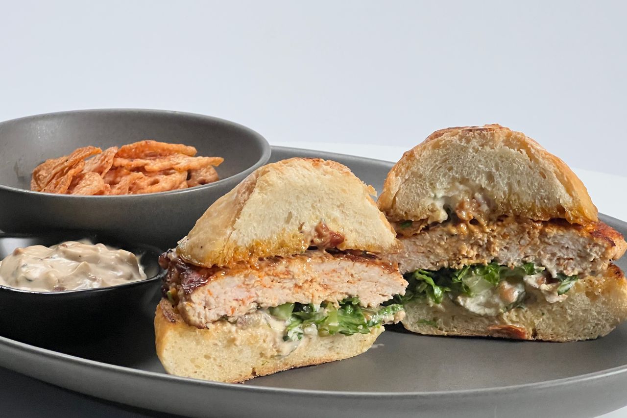 Po'boy Turkey Burger