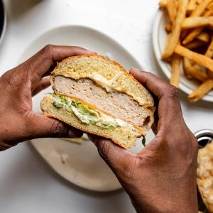 Classic Fried Chicken Sandwich With Secret Sauce