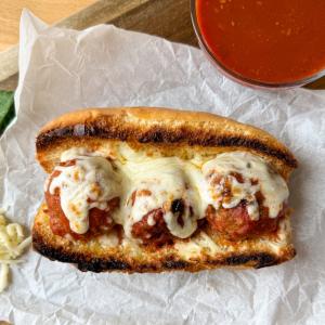 Quick and Cheap Meatball Sub