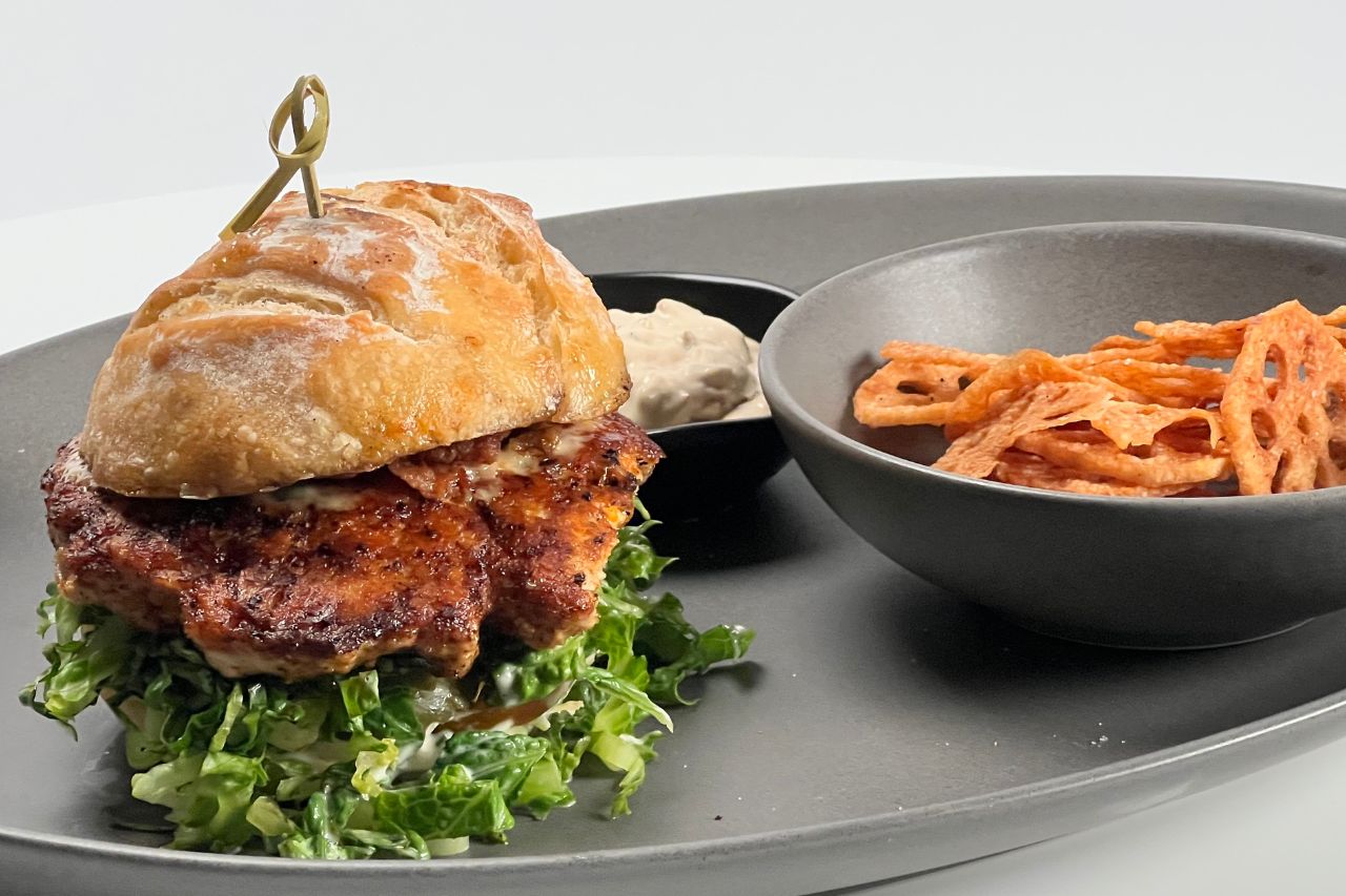 Po'Boy Turkey Burger