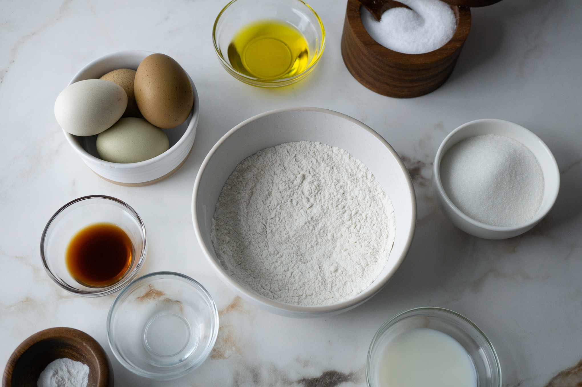Cake ingredients
