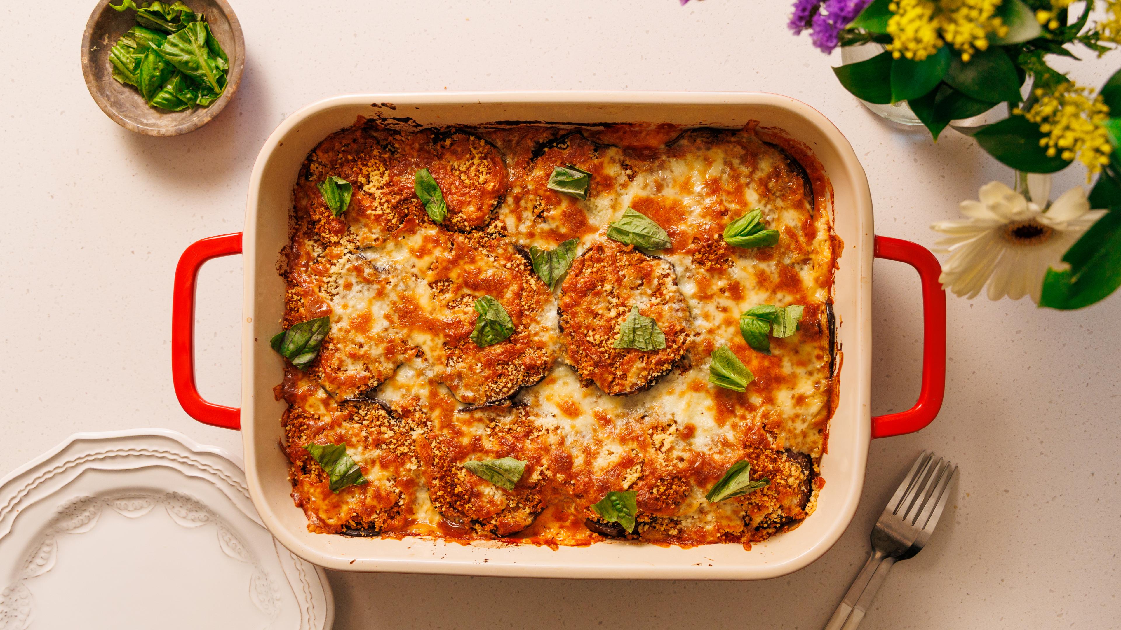 Eggplant Parmesan Casserole