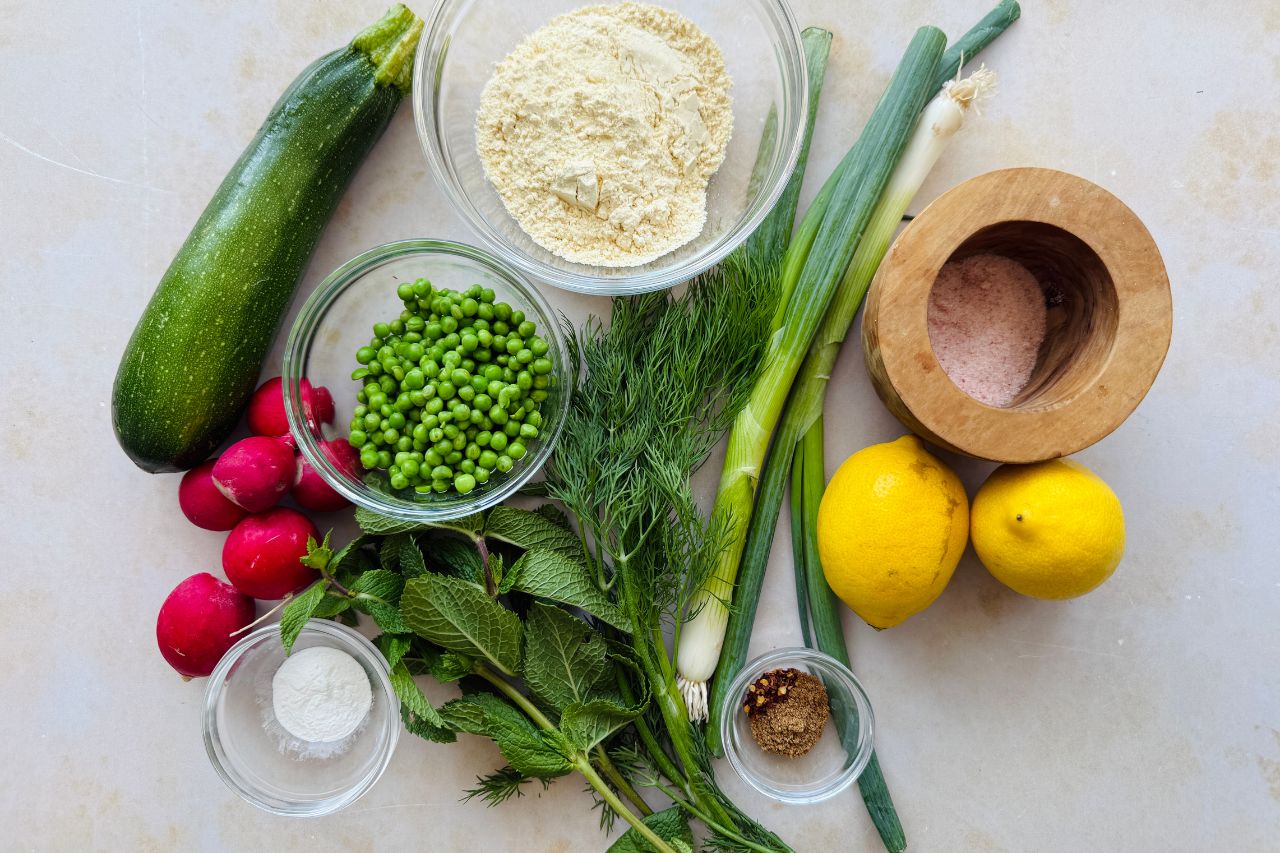 Fritters ingredients