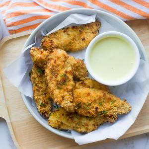 Pickle-Brined Air Fryer Chicken Tenders