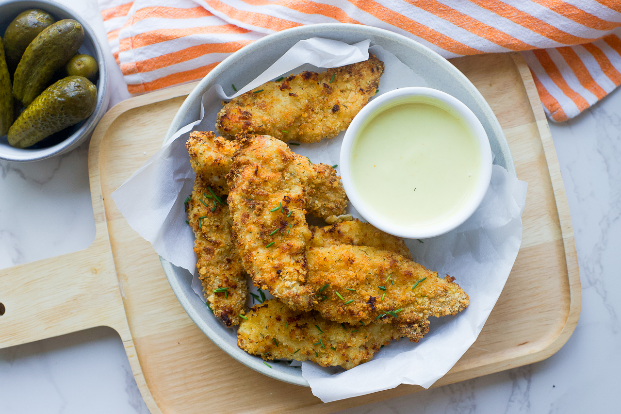 pickle-brined chicken tenders