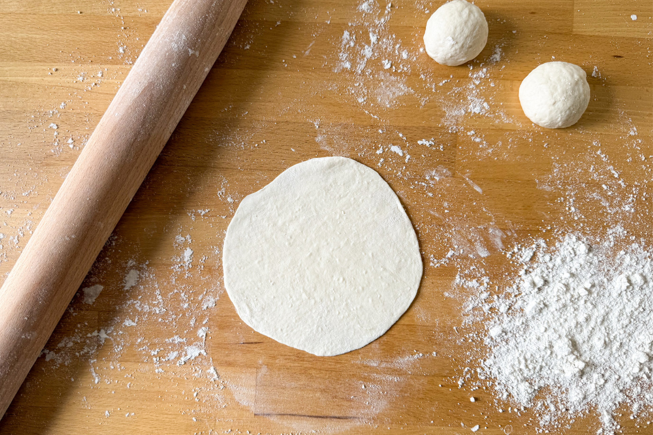 High protein dough