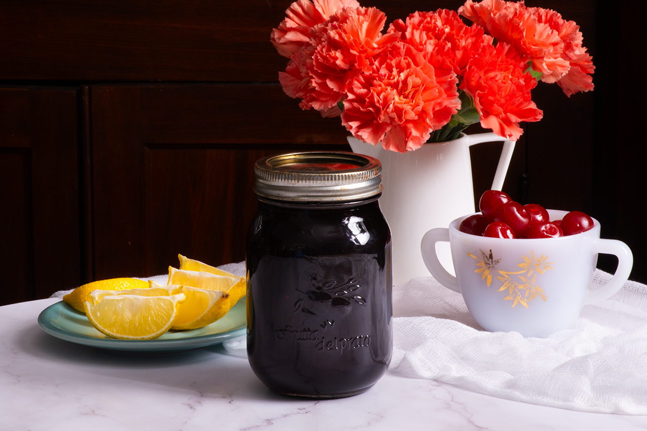 Homemade grenadine