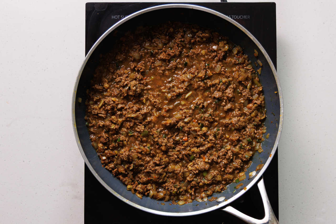Jamaican Patty meat filling
