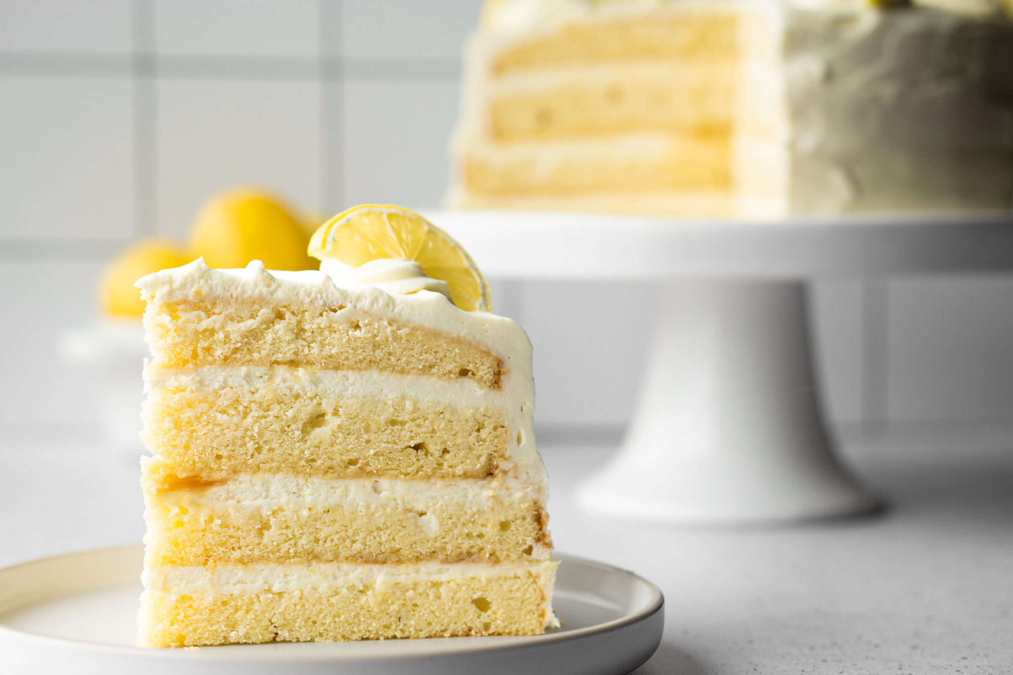 Lemon Chantilly Cake