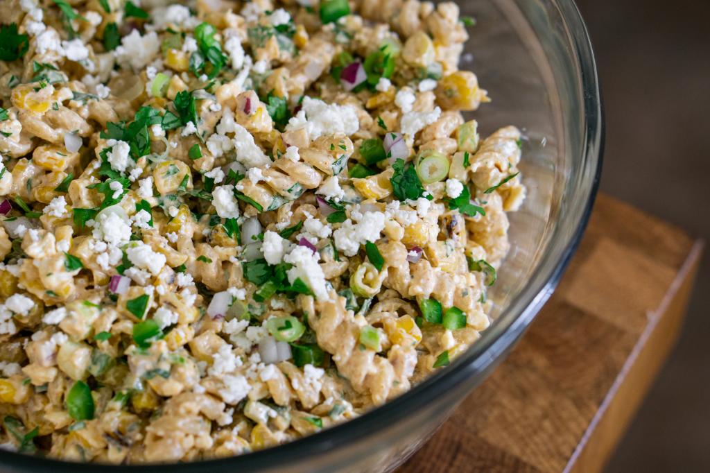 Mexican Corn Pasta Salad