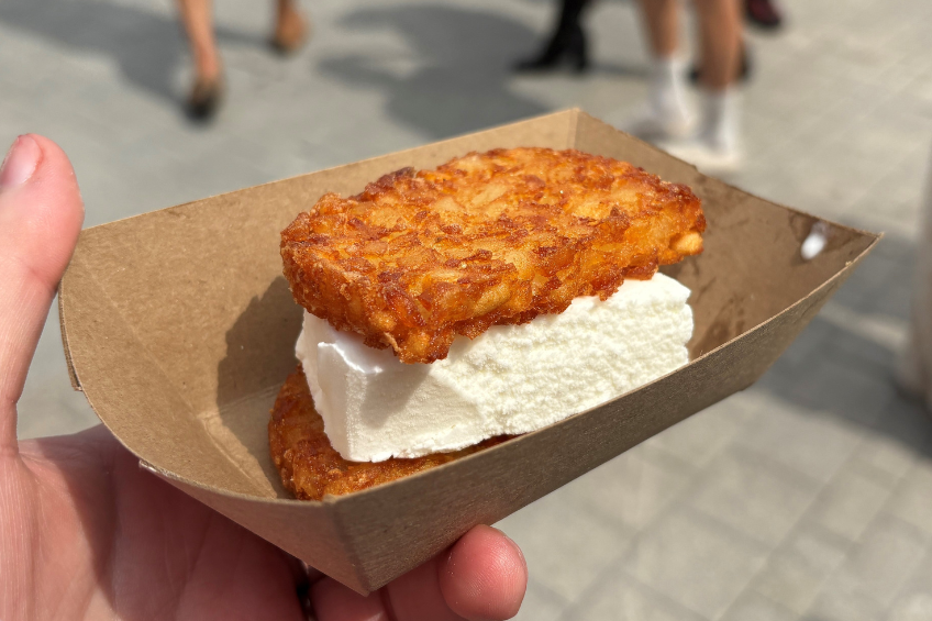 Ice Cream Sandwich Hashbrown