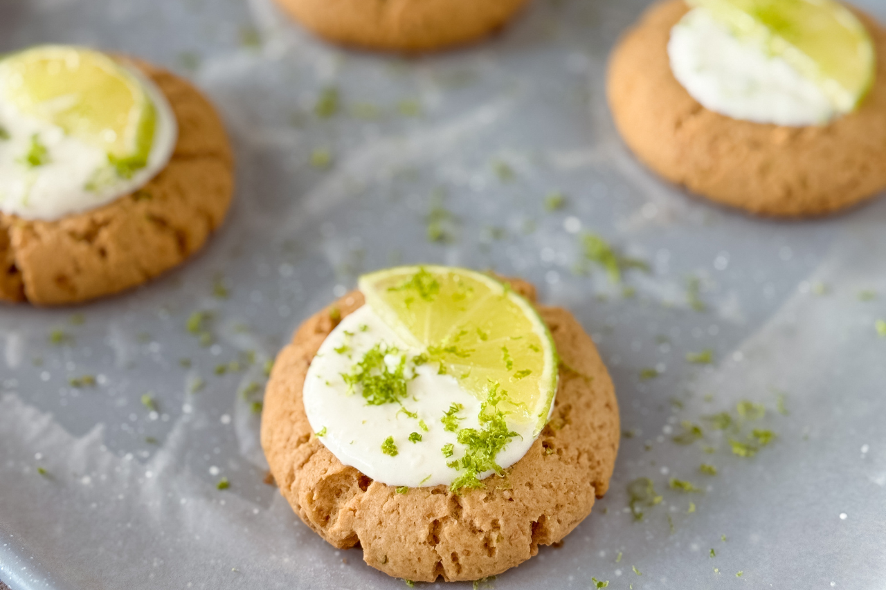 Key lime cookies