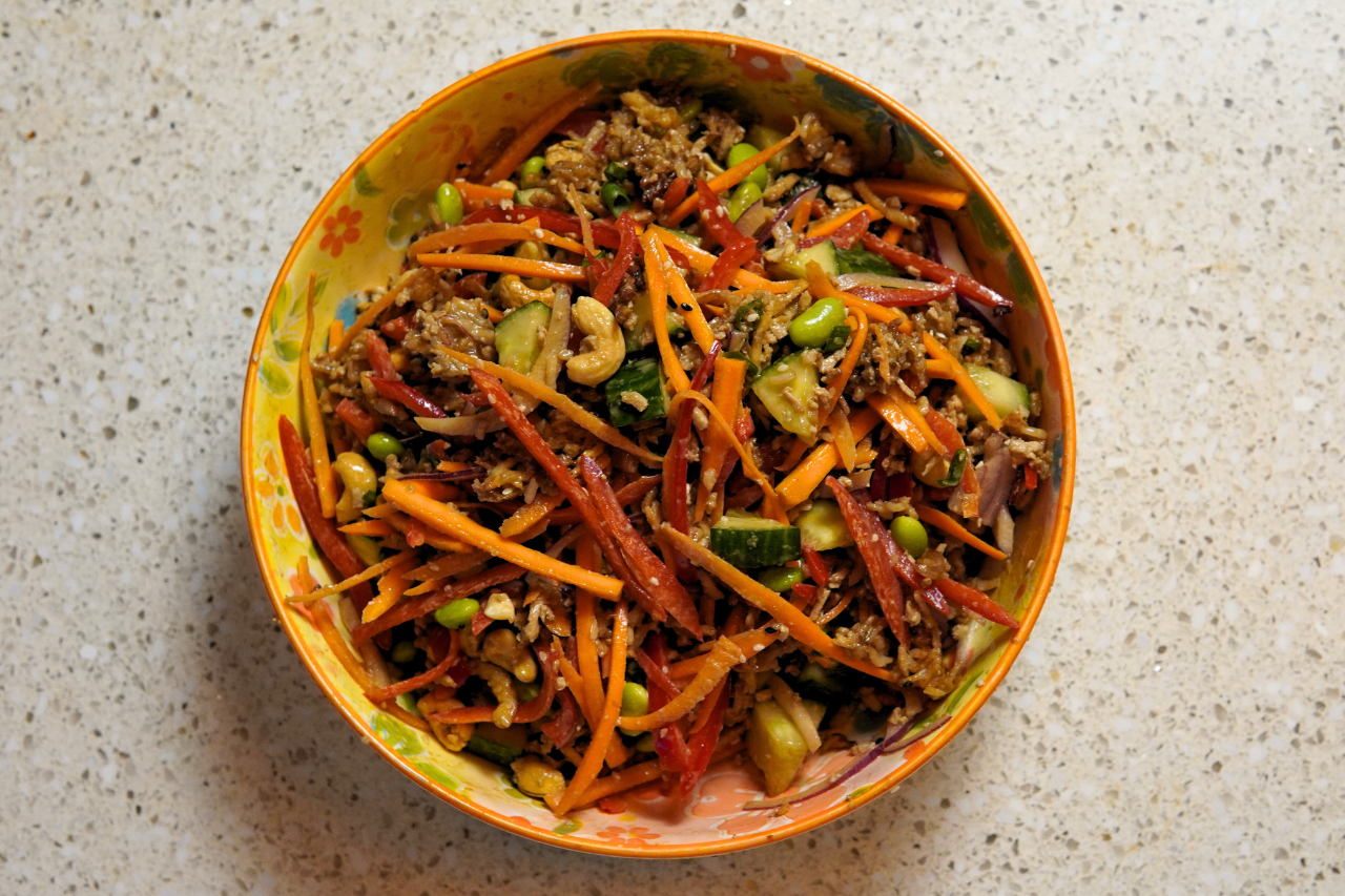 Crispy Rice Salad